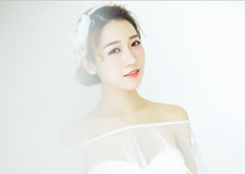 最新影楼资讯新闻-清新韩式新娘造型 成为春日*美的画卷