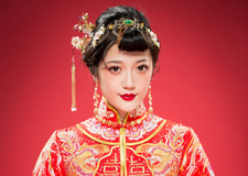 最新影楼资讯新闻-俏皮可爱的中式新娘造型 美萌美萌哒