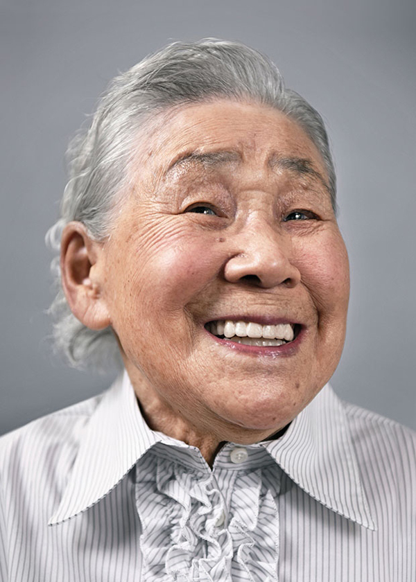 百年幸福 一组富有震撼力的老人肖像