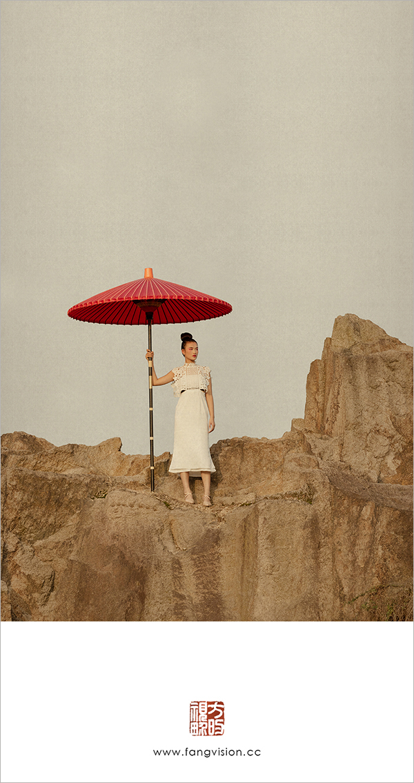 中国风与时尚元素的交融 爱红伞