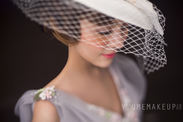 新娘礼帽造型 轻奢复古甜美范