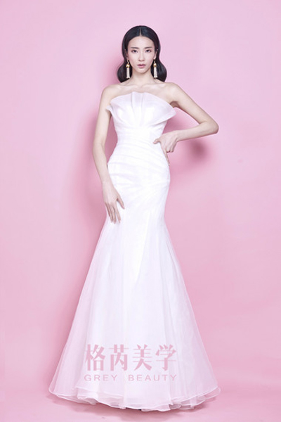 韩式唯美新娘发型 简约时尚女神范儿