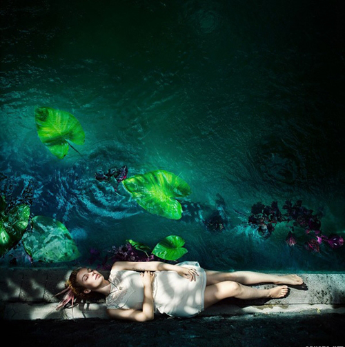水中的浪漫 英国女摄影师Bella Kotak人像作品欣赏