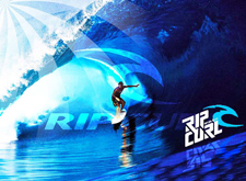最新影楼资讯新闻-户外运动品牌Rip Curl 冲浪运动海报设计