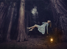 最新影楼资讯新闻-Photoshop数码合成教程 森林中沉睡的精灵