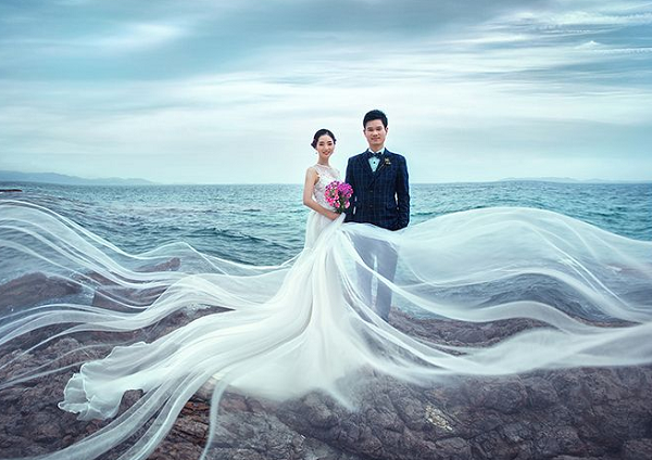去年30万对新人赴三亚拍婚纱照 助力旅拍产业升级