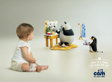 最新影楼资讯新闻-意大利Cam凯宝 婴童创意玩具广告