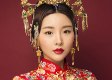 最新影楼资讯新闻-中国古典新娘造型欣赏
