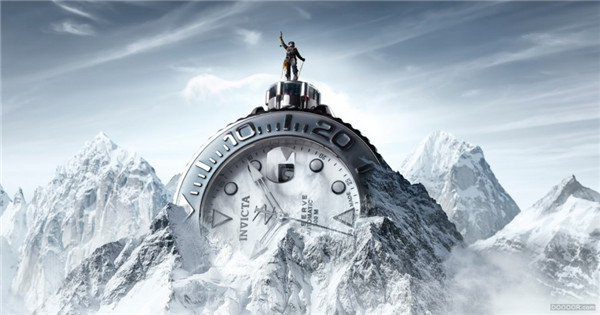 瑞士腕表INVICTA Reserve系列 创意合成广告设计