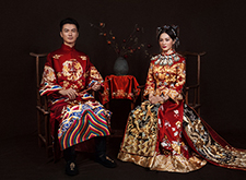 最新影楼资讯新闻-安文超中式婚纱摄影后期作品 中国红