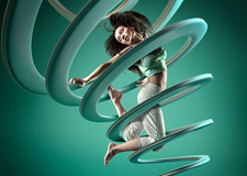 最新影楼资讯新闻-空中的舞者 Motion In Air系列数码艺术设计