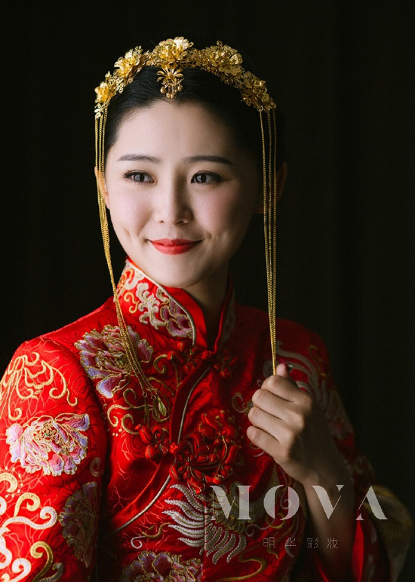 中国风古装新娘妆容造型