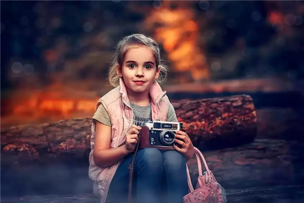 做一个温柔的儿童摄影师