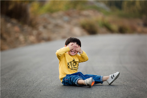 兒童外景寫真：純真的笑容*治愈