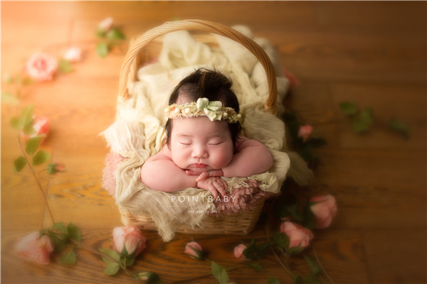 新生儿摄影：为你搭建彩色甜蜜梦乡