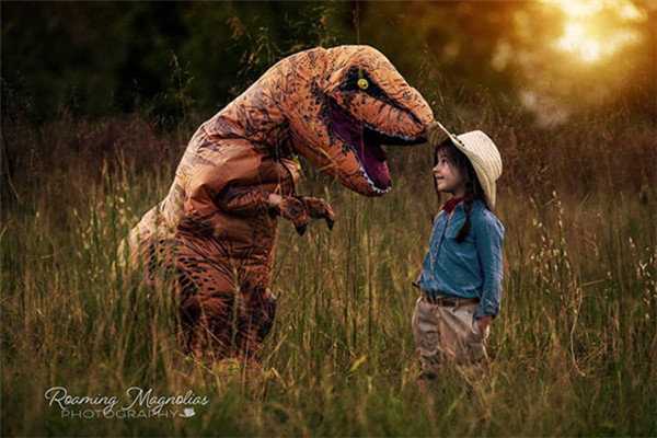来自一位摄影师妈妈的拍摄：你总会遇到恐龙的！
