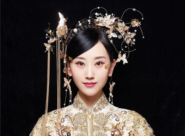 最新影楼资讯新闻-娇媚优雅的中式新娘妆发造型