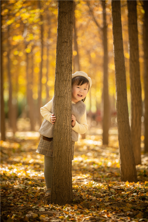 秋日印象 用镜头定个孩子纯真笑容