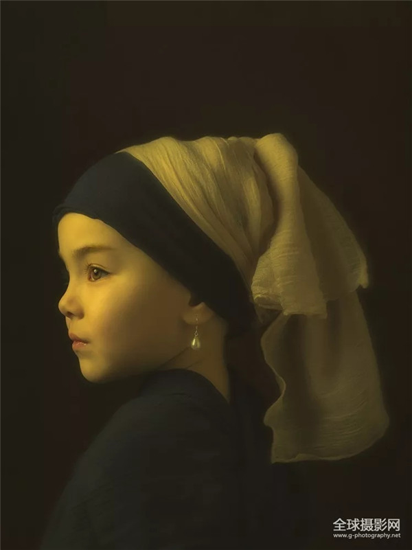 摄影郑贤桂油画般的儿童肖像作品