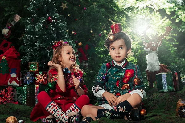 圣诞欢歌：应时应景的儿童样片主题
