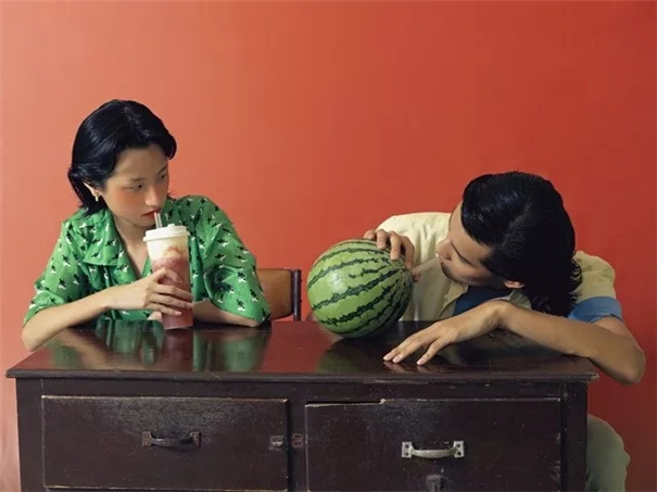 喜茶 × 吃瓜群众：多肉瓜瓜广告宣传照