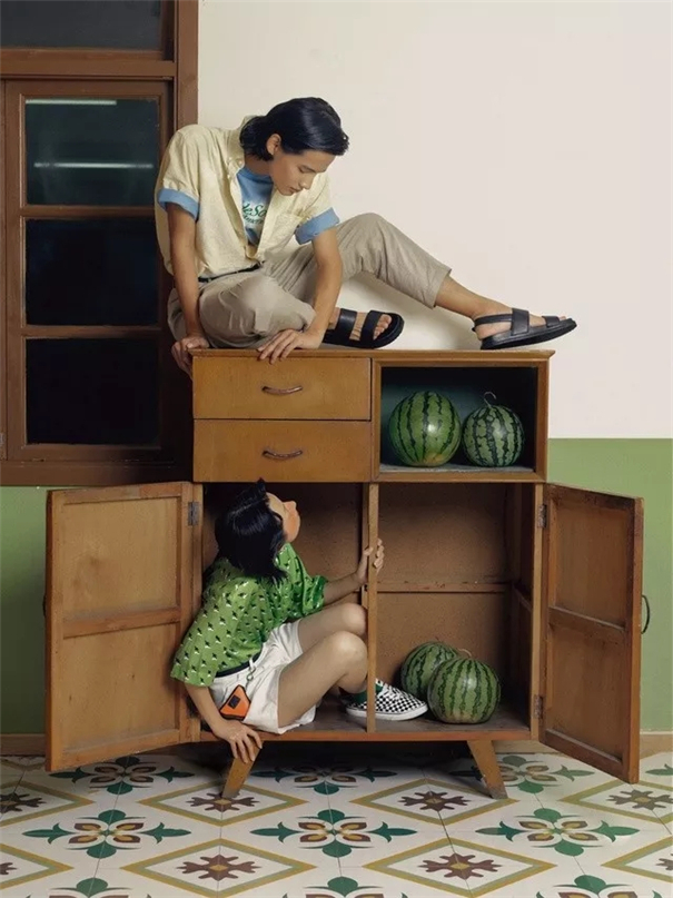 喜茶 × 吃瓜群众：多肉瓜瓜广告宣传照
