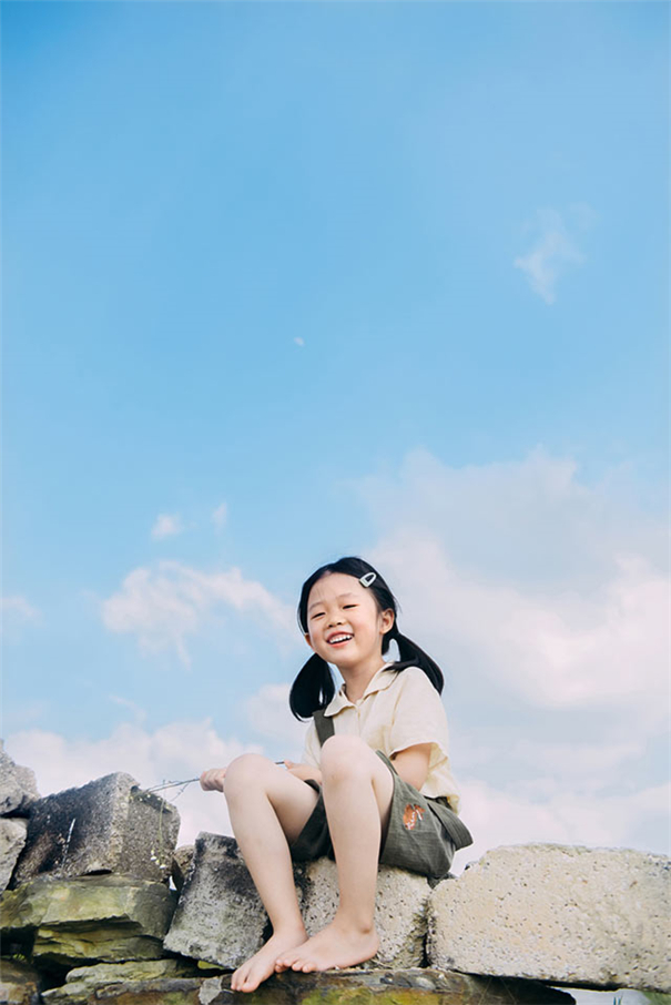 日系小清新儿童摄影：棉花糖味儿的夏天