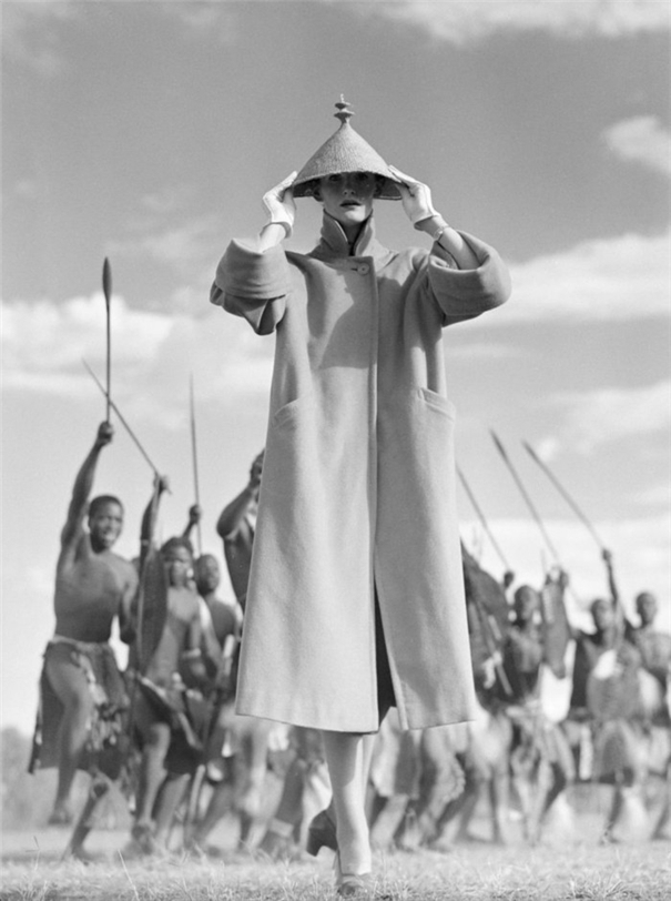 50年代典雅时尚大片 开创超模时代的诺曼·帕金森