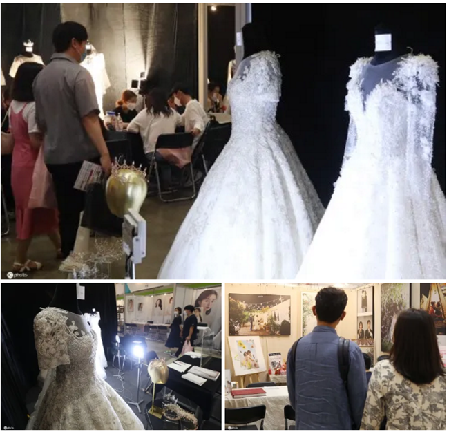韩国***大规模婚庆博览会开幕！