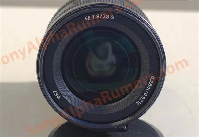 索尼28mm f/1.8 G鏡頭即將發布