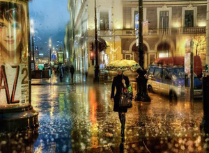 最新影楼资讯新闻-摄影师在雨中用摄影创造一幅幅浪漫的油画