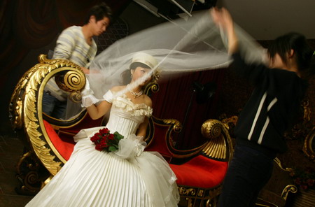 图文：南京城最美的新娘